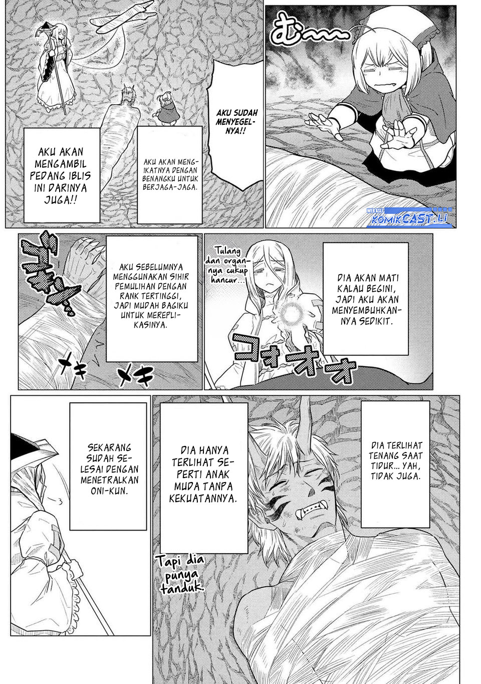 Kumo desu ga, Nani Ka? Chapter 74.1 Gambar 15